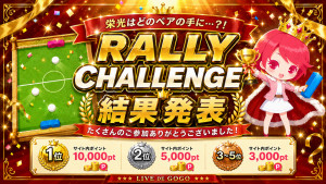 【結果発表☆】栄冠はどのペアの手に！！！